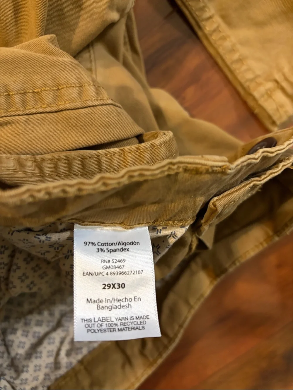 George Men's Tan Chino Pants